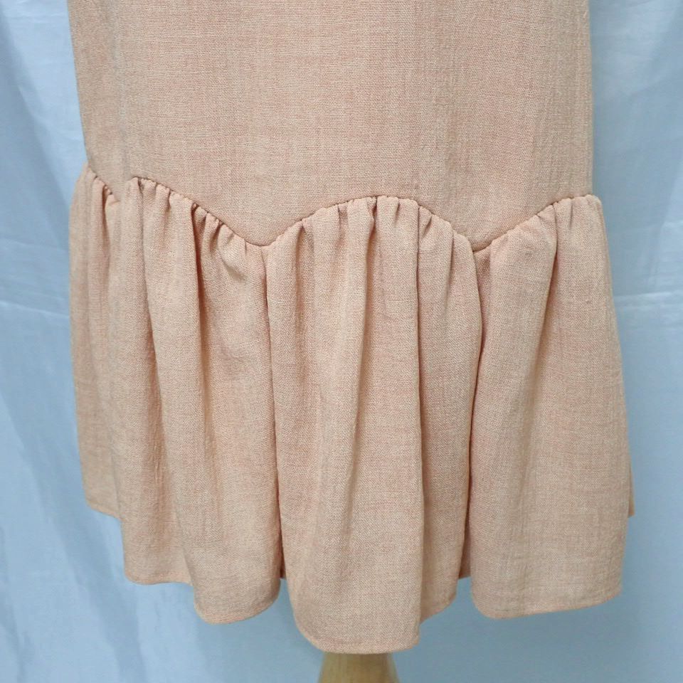 ◇Rene basic/ルネベーシック ノースリーブ フレアワンピース 34/S～M 
