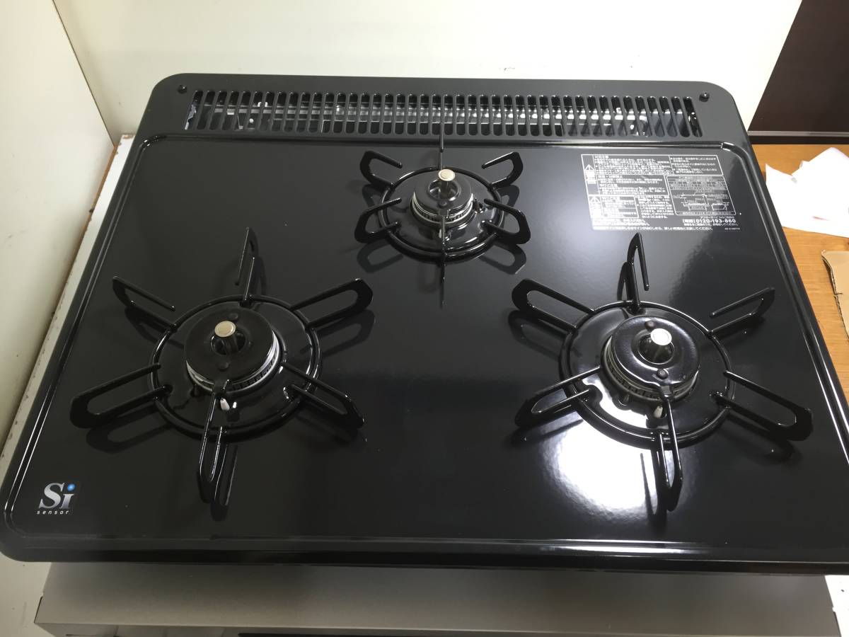 プロパンガス用パロマ ビルトインコンロ PKD-N36S-LP 60cm幅ホーロー 