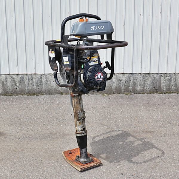 【新潟発】ミカサ タンピングランマー MTR-40F ランマー 地固め 転圧 建機 建築 工事 ガソリン エンジン リコイル 工具 中古 三笠産業