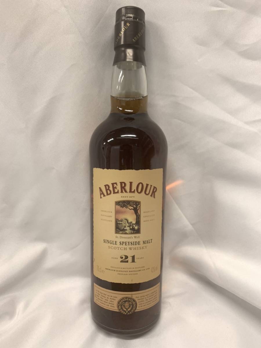 T66 1円～ ☆未開栓☆ABERLOUR アベラワー 21年 スコッチ ウイスキー