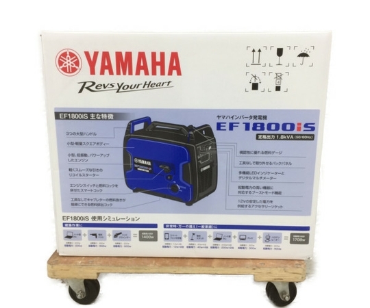 【中古】YAMAHA EF1800iS インバーター発電機 YAMAHA ヤマハ EF1800iS インバータ 発電機 電動工具 中古 未使用