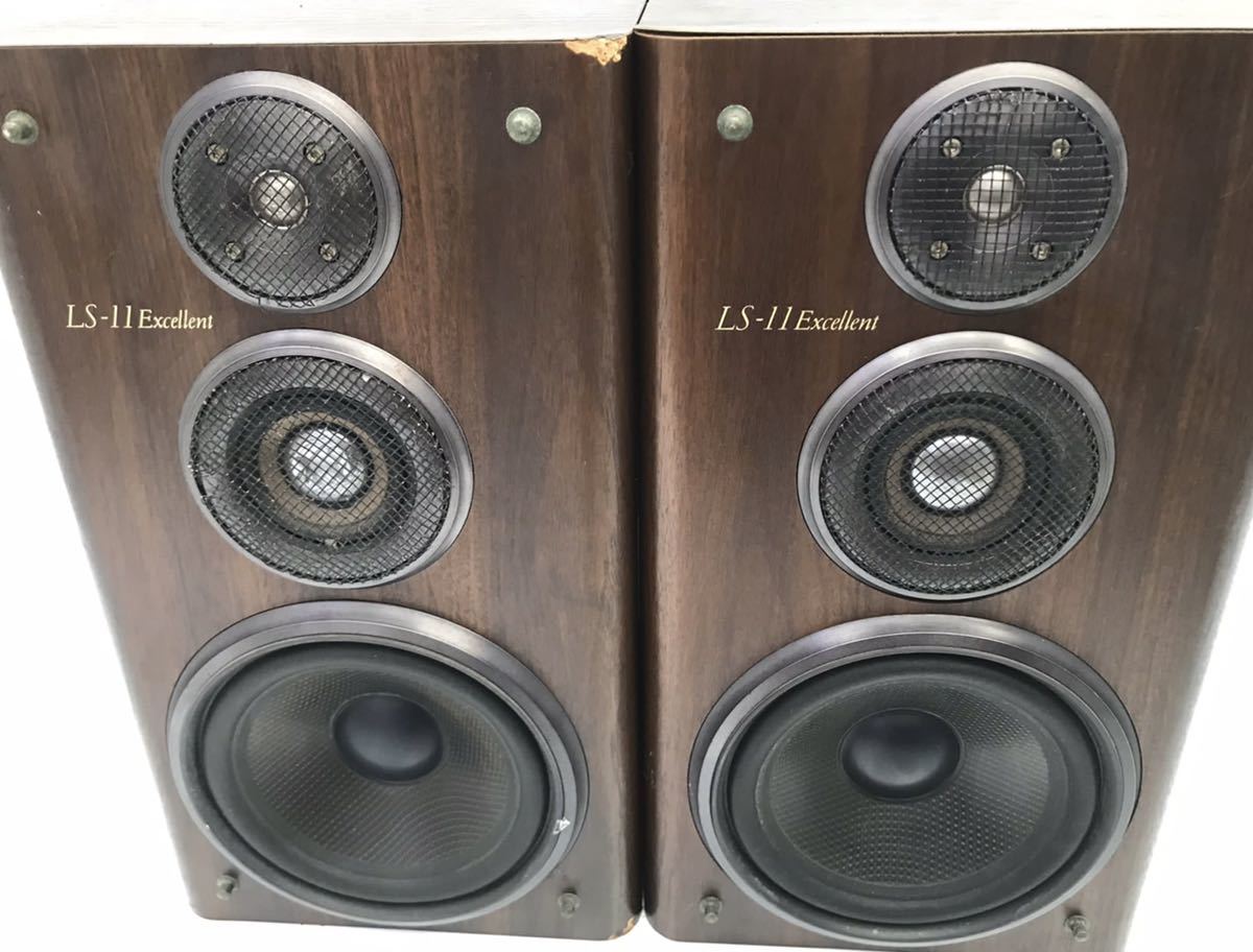 KENWOOD ケンウッド LS-11EX 3Way スピーカー ケンウッド ジャンク