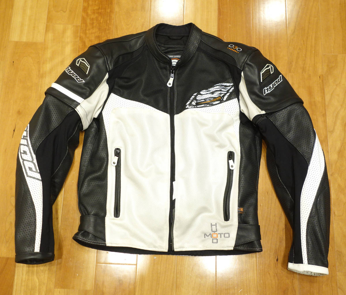 HYOD ST-X d3o メッシュ&パンチングレザージャケット AIGLE サイズL  