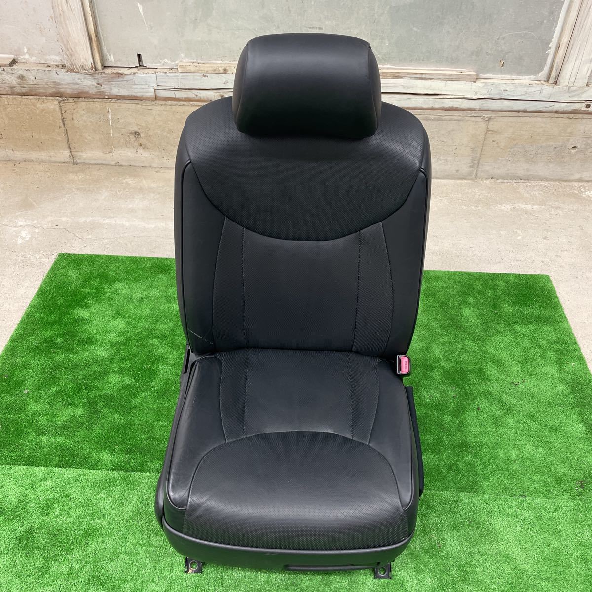 トヨタ　セルシオ　CUF30 CUF31 純正 レザー シート 運転席側　右側　本革シート セルシオ トヨタ - 極上グレー革のセルシオ Cタイプ走行3万キロ！サンルーフ 外装編極上ボルドーマイカ