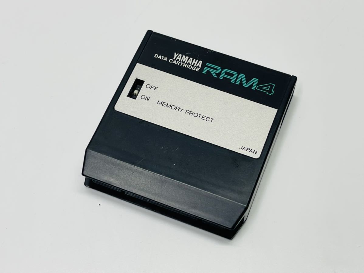 YAMAHA データカートリッジ RAM4 動作未確認 現状品 ○04111 I YAMAHA