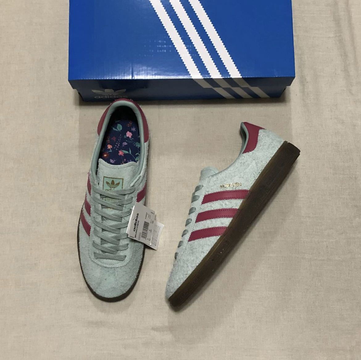 HOT，新品 ヨーロッパ企画 adidas Munchen US9.5 27.5cm アディダス ミュンヘン シティーパック GREEN/PINK レトロランニング(27.5cm)｜売買されたオークション情報、yahooの商品情報をアーカイブ公開 - オークファ 27.5cm
