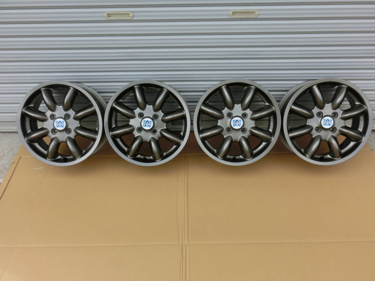 MINILITE ミニライト 4H-100 15インチ 6J+43 ハブ56mm 4本 ミニライト