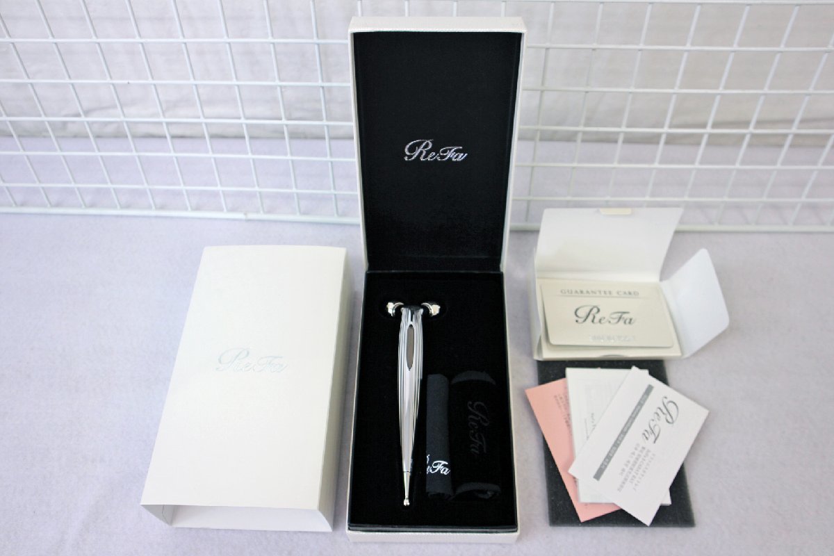 MTG 美顔ローラー ReFa CAXA RAY RF-RC2316B 箱付き ReFa CAXA RF