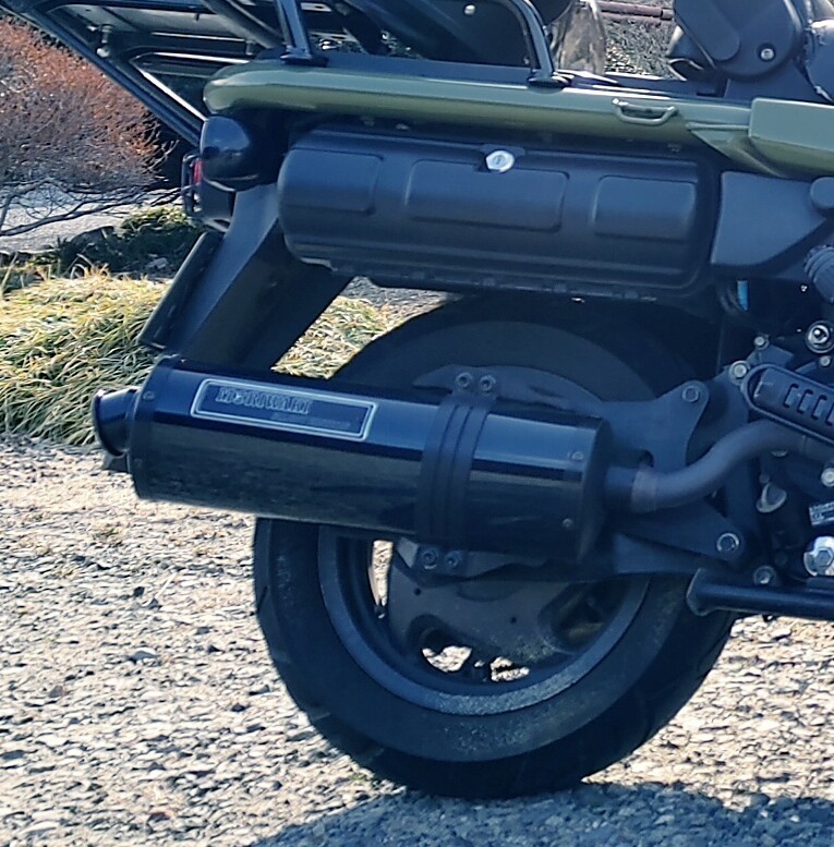 ホンダ PS250 モリワキマフラー（純正オプション？）｜パーツ