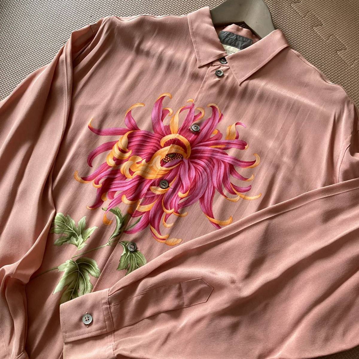 希少 即完売 yohji yamamoto pour homme ヨウジヤマモト フラワー  