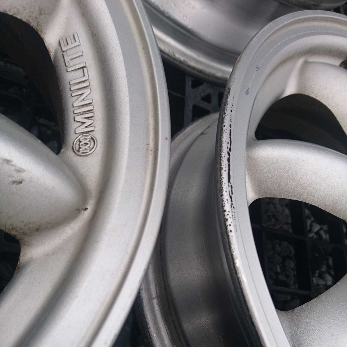 MINILITE ミニライト ホイール 14×4.5J OFF 45 PCD100 4穴