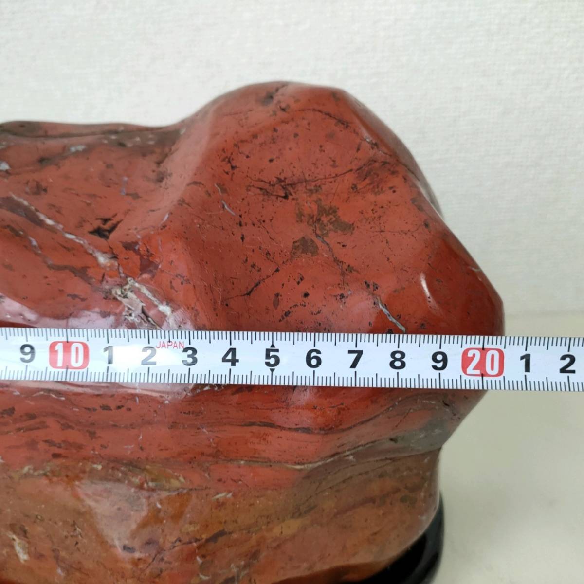 N15 レッドジャスパー 赤瑪瑙 メノウ 天然石 鑑賞石 原石 鉱物 