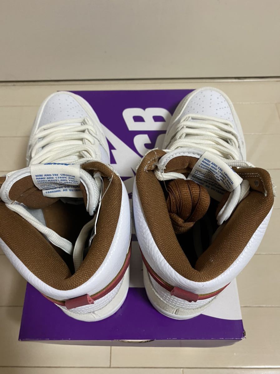 NIKE DUNK HIGH PRO SAIL/TEAM CRIMSON ナイキ ダンク ハイ プロ 