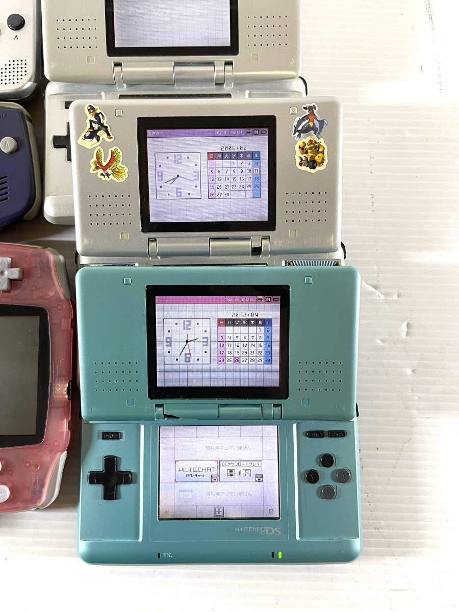 任天堂 3DS DSLite ゲーム機 4台 カセット23種セット 一台元箱あり