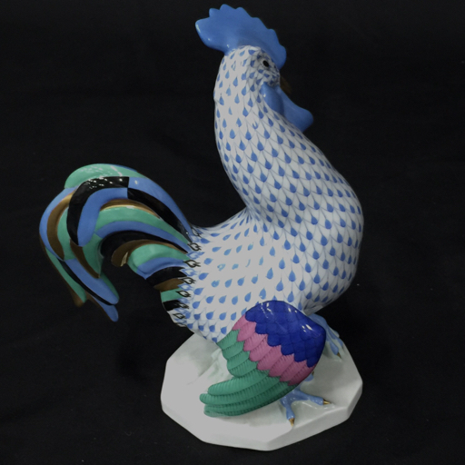 ヘレンド HEREND フィギュリン 鶏 とり 干支 酉 4㎝ 手のひらサイズ