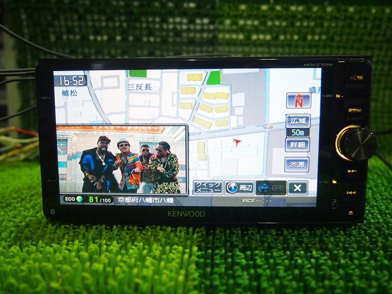 psi』 ケンウッド MDV-Z701W HDMI・Bluetooth・DVD・SD・内蔵メモリ