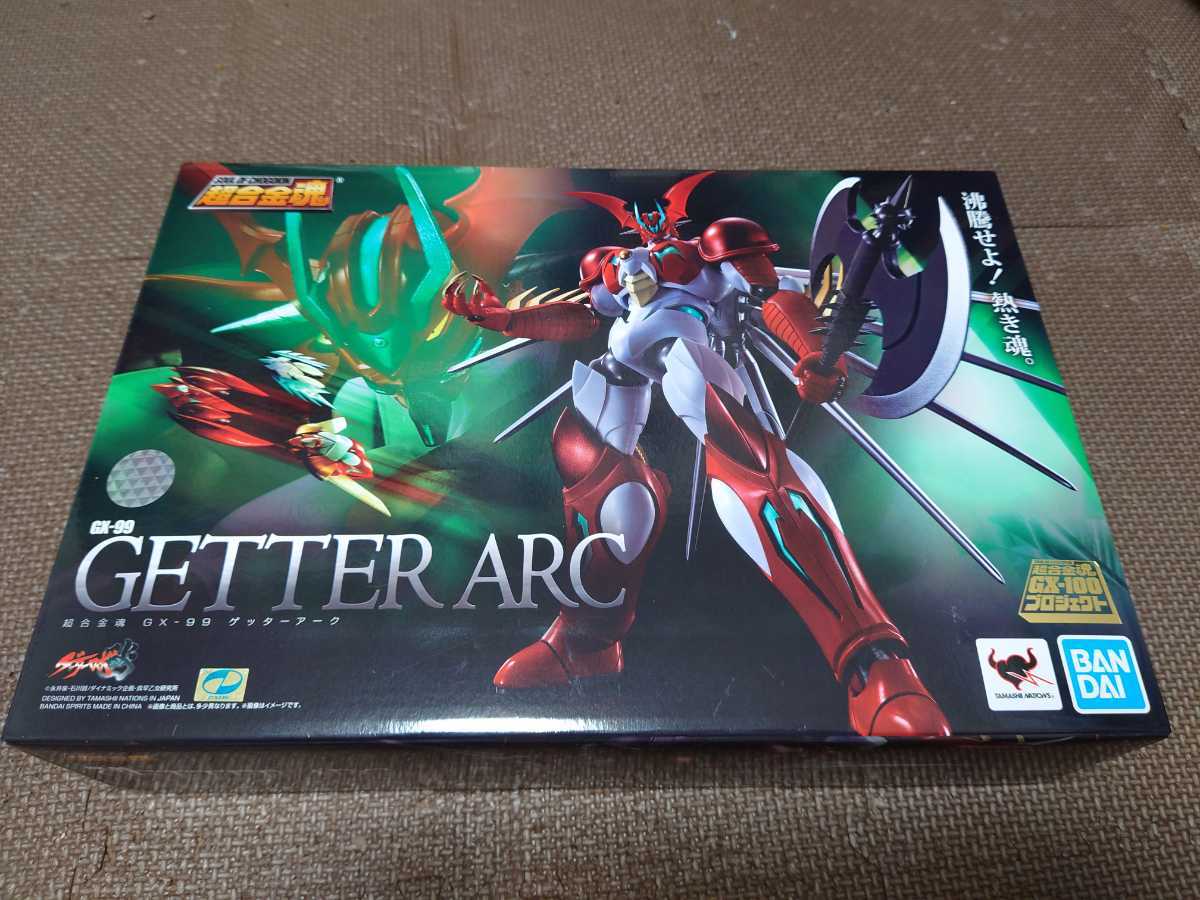 人気SALE，定番人気 超合金魂 GX-99 ゲッターアーク GETTER ARC ゲッターロボ バンダイ BANDAI SPIRITS(ゲッターロボ)｜売買されたオークション情報、yahooの商品情報をアーカイブ公開 - オークファン ゲッターロボ