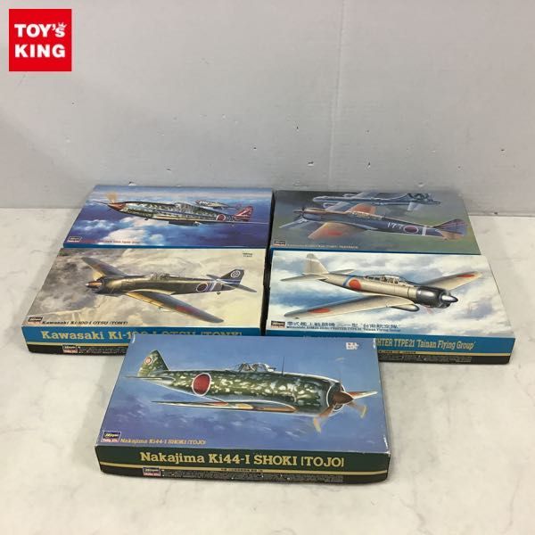 高品質，セール 1円 ジャンク ハセガワ 1/48 川崎 キ-61 三式戦闘機 飛燕1型丁 244戦隊 三菱 A6M2b 零式艦上戦闘機 ニ一型 台南航空隊 他(プラモデル)｜売買されたオークション情報、yahooの商品情報をアーカイブ その他