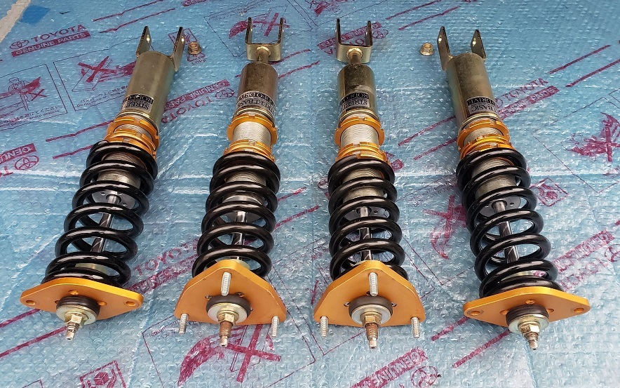 Y 50 フーガ V35 スカイライン Z33 350ｚ Rodeo 製 14 段階 フルタップ式 車高調 送料 無料 有 コイルオーバー 不具合無し サスペンションキット 一式 売買されたオークション情報 Yahooの商品情報をアーカイブ公開 オークファン Aucfan Com