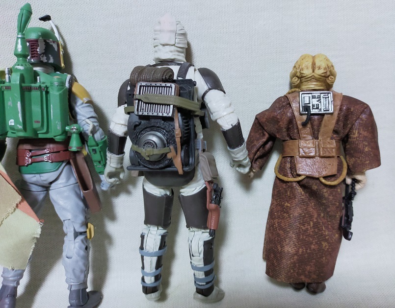 美品☆スターウォーズ ブラックシリーズ 賞金稼ぎセット 4-LOM IG-88