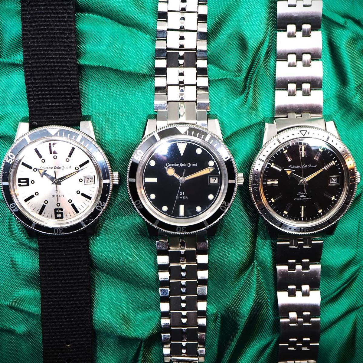 デッドストック品 CALENDER AUTO ORIENT AAA タグ付き 2ツ星 