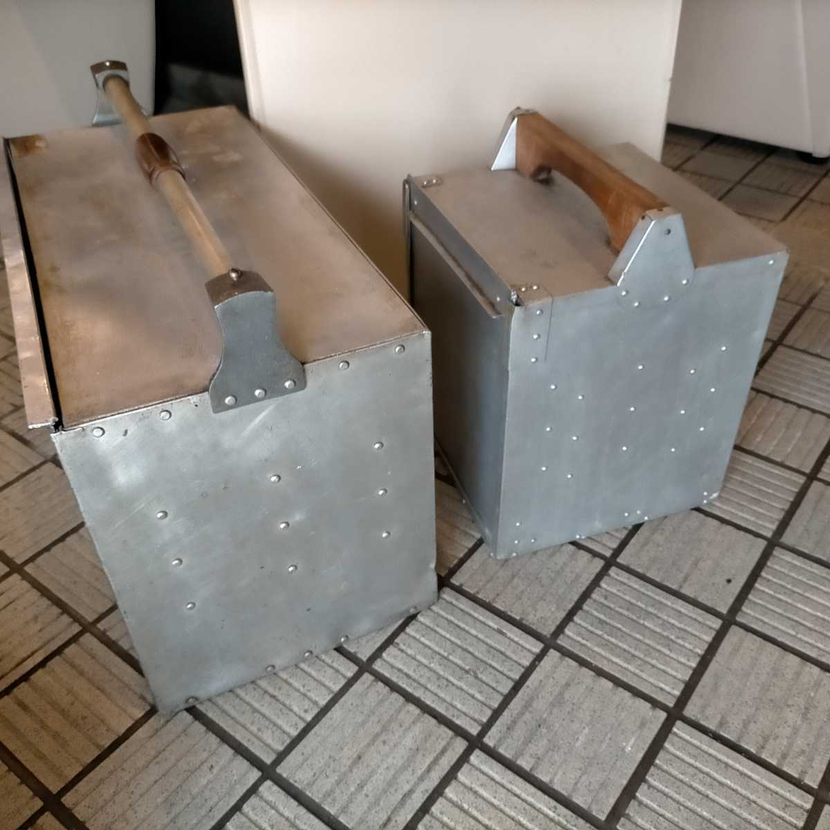 アルミ 岡持ち おかもち アルミ製(中古) 出前箱 おかもち 中古