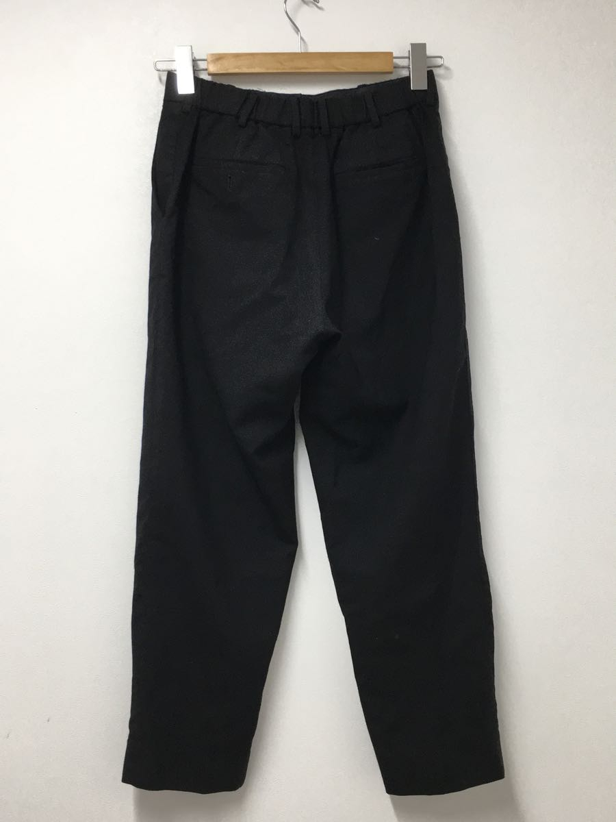 A19475 マーカウェア 20SS ウールトロペグトップ スラックス 黒2