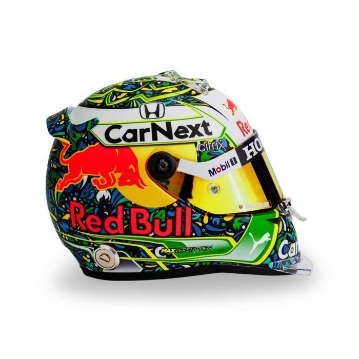 マックス フェルスタッペン 2021 ブラジルGPモデル 1/2ヘルメット(F1