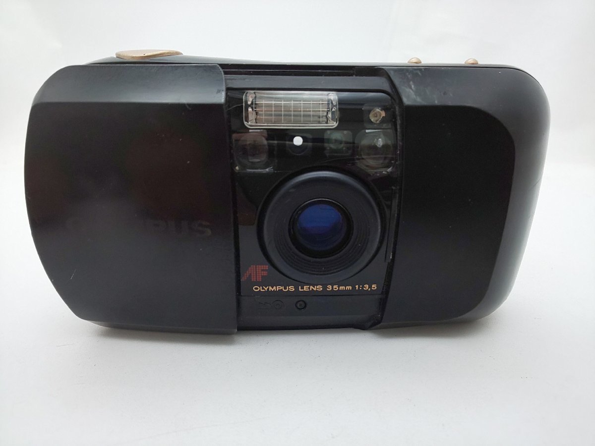 オリンパス ミュー μ mju パノラマ ブラック 35mm F3.5 単焦点 中古】OLYMPUS μ [mju:] 35mm F3.5 PANORAMA ブラック オリンパス