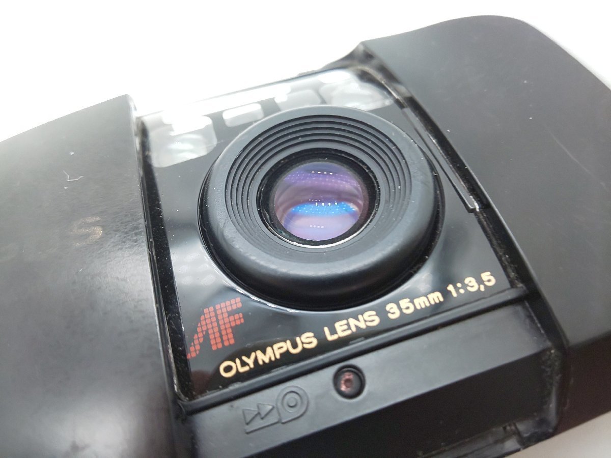 中古】OLYMPUS μ [mju:] 35mm F3.5 PANORAMA ブラック オリンパス