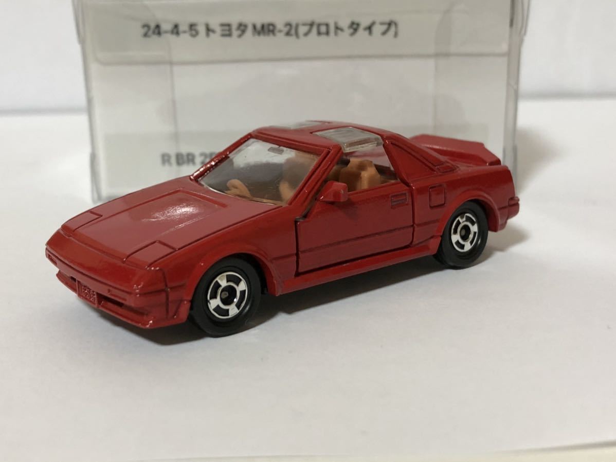 トミカ 日本製 赤箱 24-4 トヨタ MR2 プロトタイプ ヨーロッパ仕様 ミニカーショップ ケンボックス トミカ 赤箱(日本製)☆24☆トヨタMR2