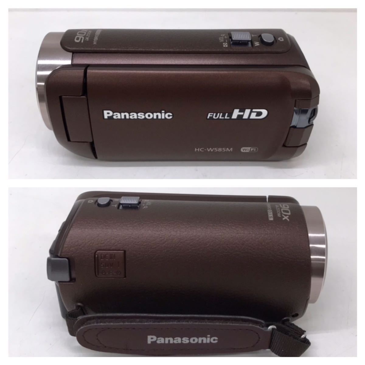 Panasonic パナソニック ビデオカメラ HC-W585M ブラウン 2018年製