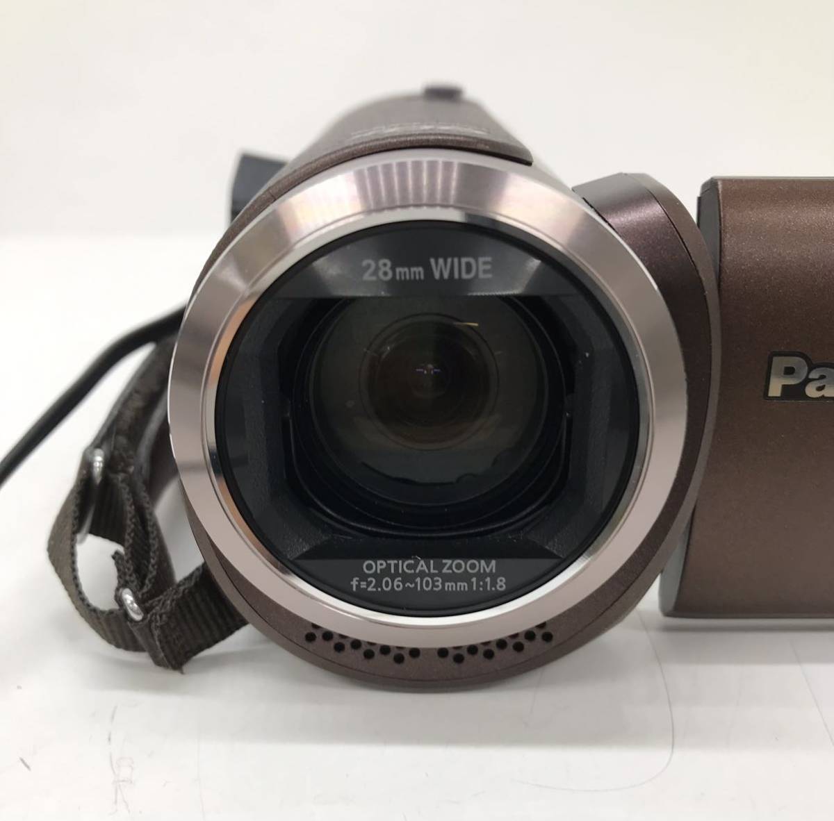 Panasonic パナソニック ビデオカメラ HC-W585M ブラウン 2018年製