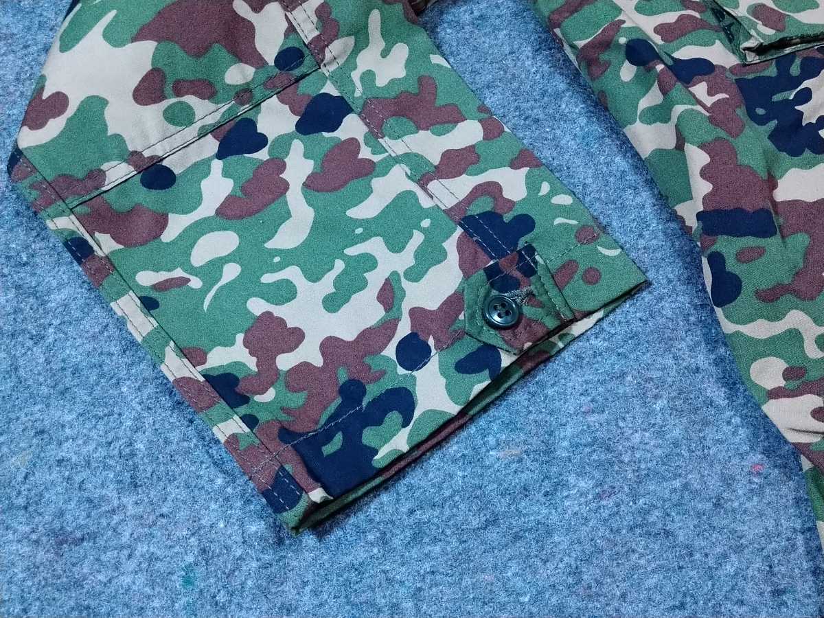 陸上自衛隊 2型迷彩服 戦闘服上衣 夏用 レプリカ サイズ4B（L〜XL）笠