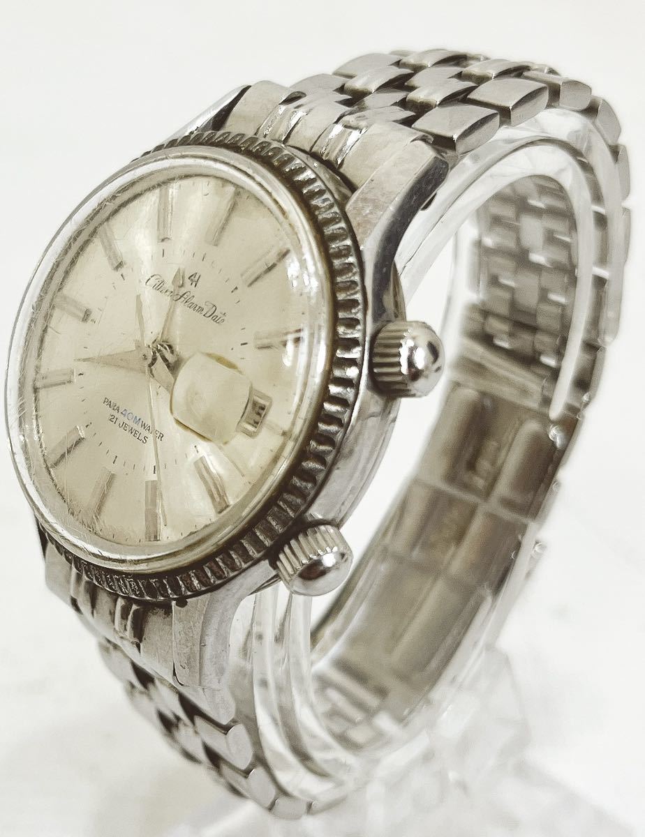 CITIZEN シチズン Alarm Date アラームデイト Ref:ALDS51301a-Y CITIZEN シチズン Alarm Date アラームデイト Ref:ALDS51301a-Y