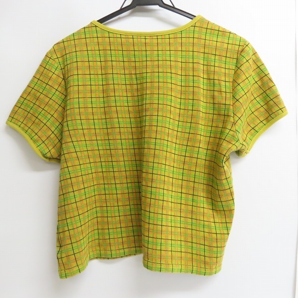 ☆STUSSY/ステューシー Syla Tee チェック Tシャツ/214559/M /LPL(半袖  