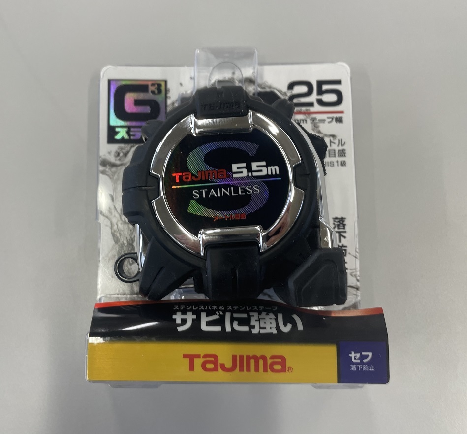 新品・未使用品】タジマ(Tajima) コンベックス ステンレステープ5.5m