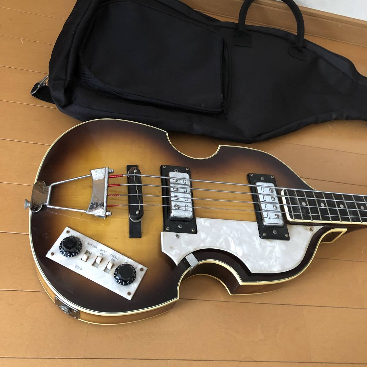 Audition バイオリンベース(エレキベース本体)｜売買された 
