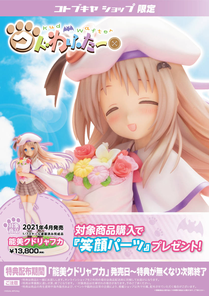 未開封＞ [笑顔パーツ付き] クドわふたー 能美クドリャフカ 