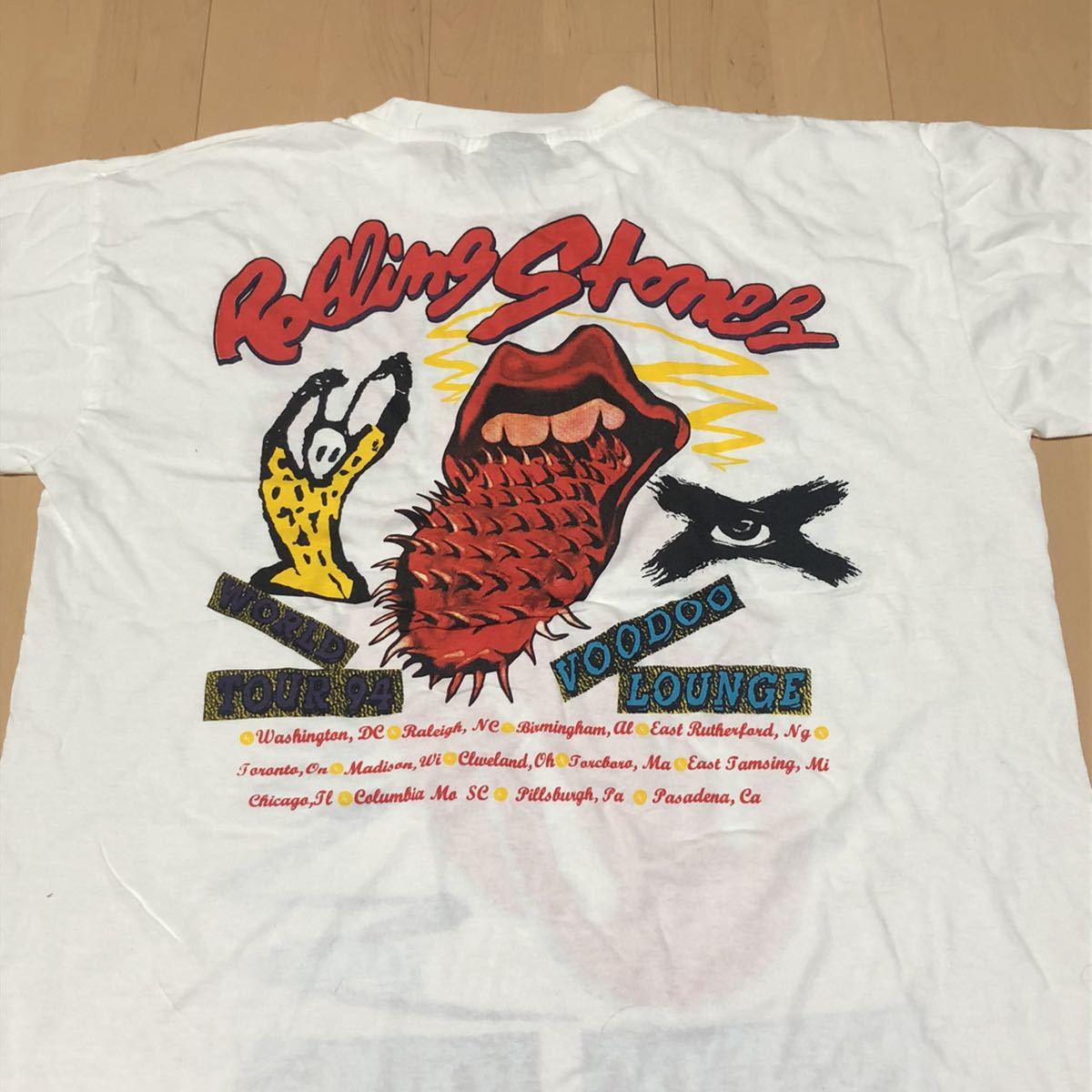 超希少90s 1997 vintgae old The Rolling Stones tee ビンテージ 
