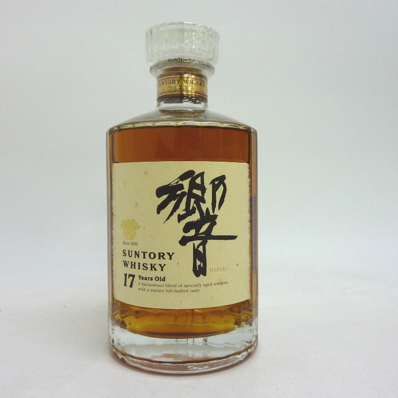 サントリー 響17年 700ml 裏ゴールド 旧ラベル 43% ウイスキー 箱付き