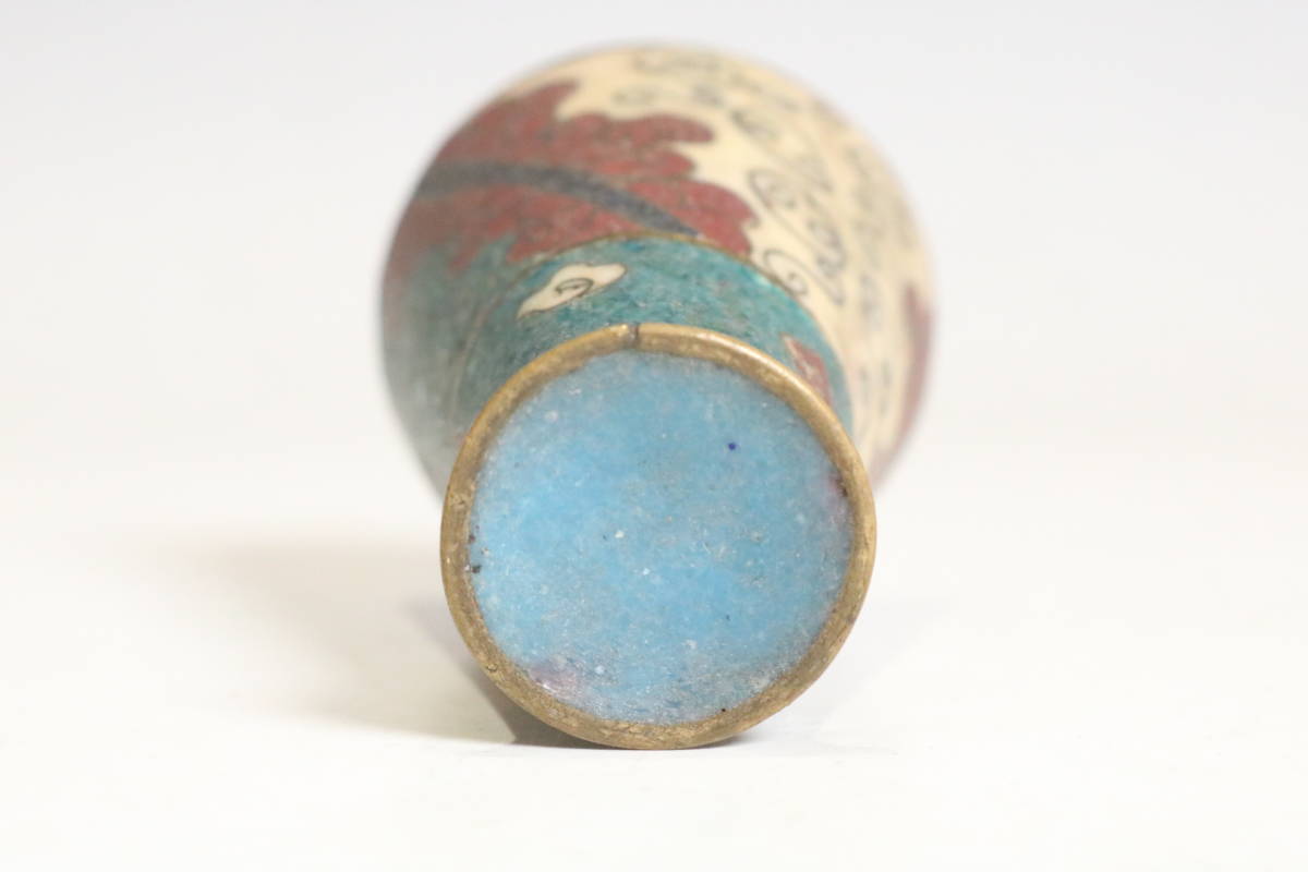 中国美術 絲琺瑯杯 唐物七宝杯 時代箱附 E278(銅製)｜売買