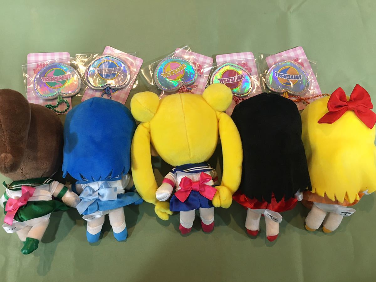 在庫6【フルコンプ】USJ セーラームーン ぬいぐるみ キーチェーン 