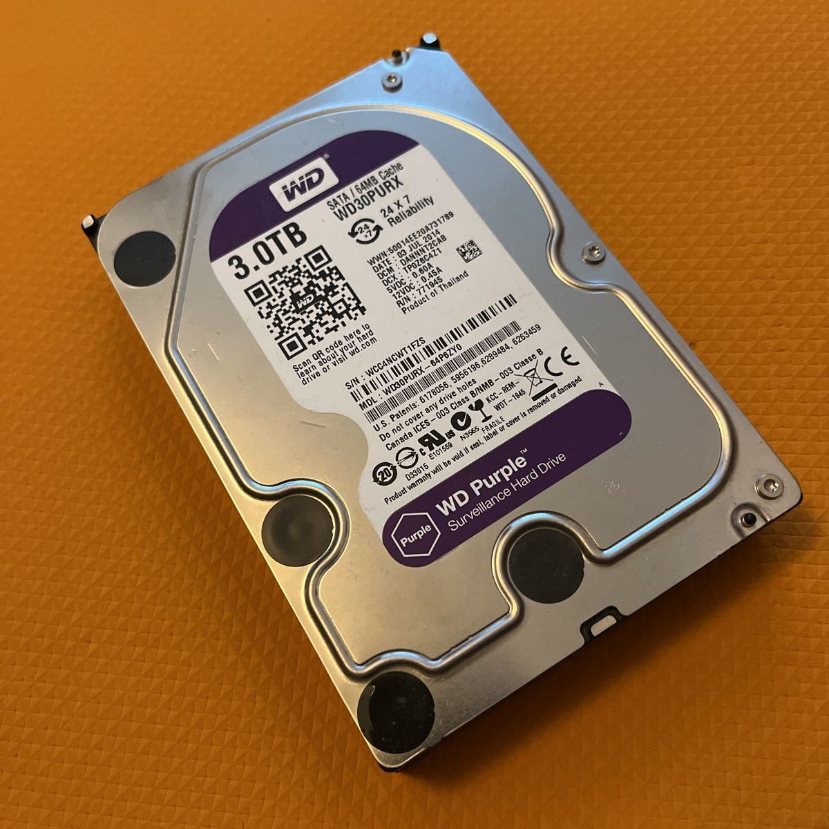 8TB WD80EAZZ Digital Western HDD Blue WD 公式通販 SATA Hard ①