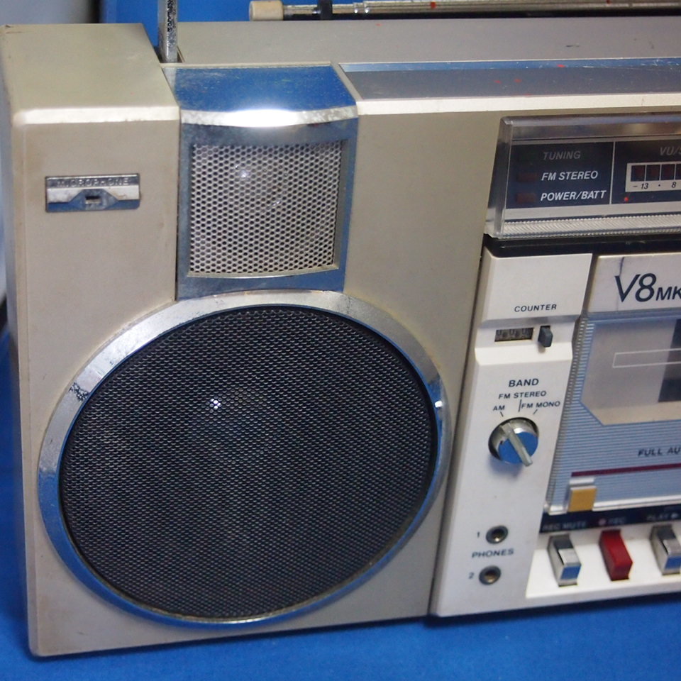 SANYO 三洋電機 ラジカセ MR-V8MKⅡ ジャンク品 サンヨー ラジオ