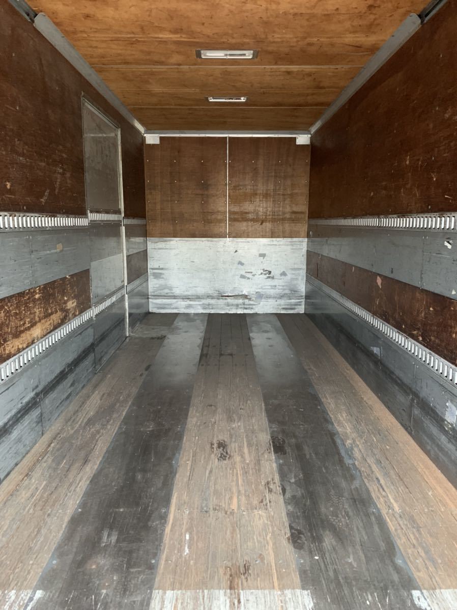 福岡発NO620 保冷バン アルミ箱 バイク倉庫 トラックコンテナ 物置 米  