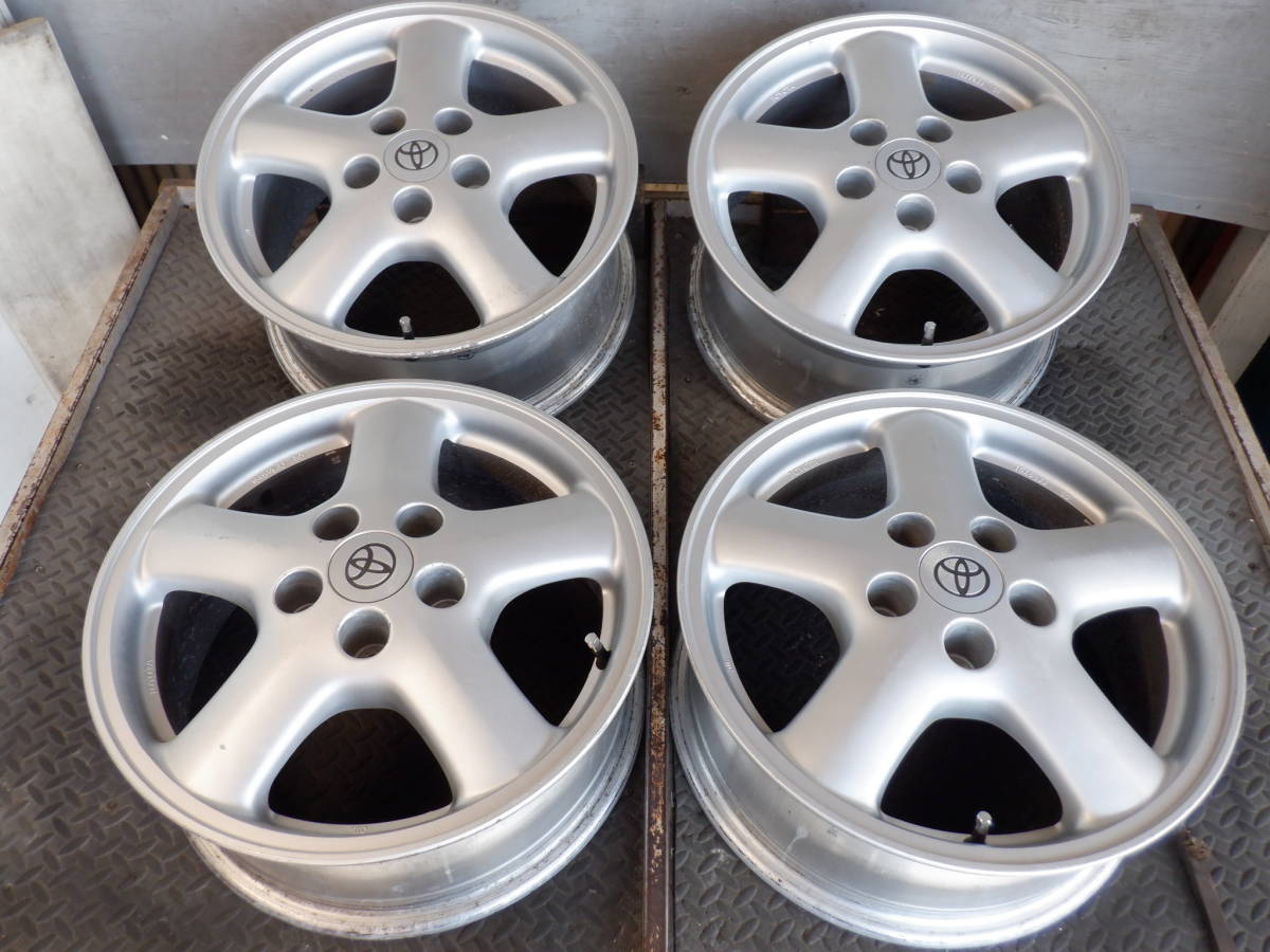 JZX100 ツアラーV 純正ホイール前後 4本セット トヨタ純正 JZX100 チェイサー ツアラーV アルミ ホイール 4本 セット