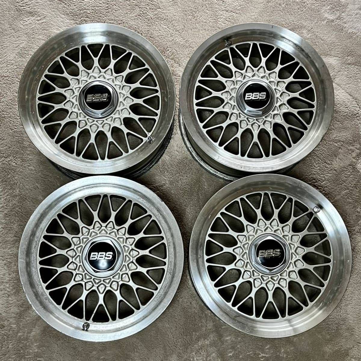 鍛造】BBS RG031 4本 15インチ 7J +45 114.3 5穴 ハブ60 (純正品 