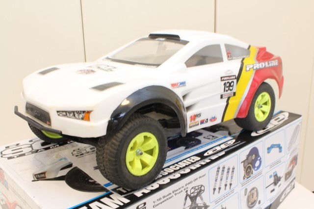 ★☆アソシ SC5Mチームキット 予備ホイル付 中古品(ショートコーストラック/アソシエイテッド/ASSOCIATED/バギー/2WD）☆★