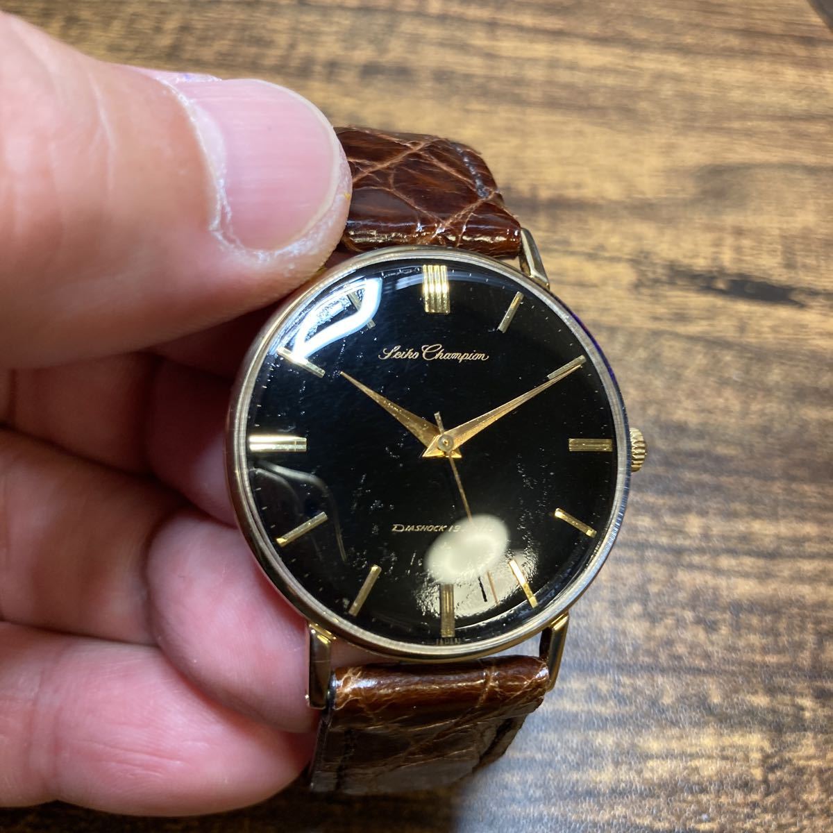 セイコー チャンピオン 19石 SEIKO 手巻き Yahoo!オークション 